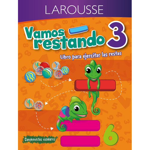 Vamos restando 3° primaria, de Larousse. Editorial Larousse, tapa blanda en español, 2018