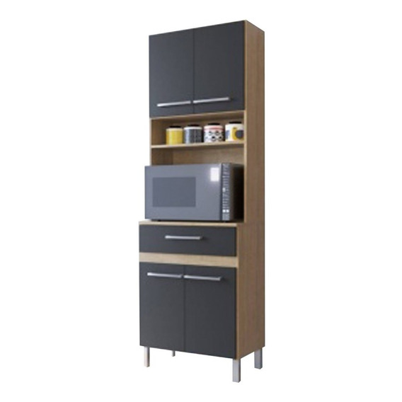 Mueble De Cocina Kit Completo 4 Puertas Cajon Amoblamiento