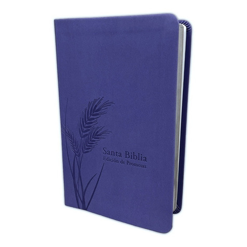 Biblia De Promesas Tamaño Manual Rvr1960 Imitación Piel Lavanda, De Reina Valera 1960. Editorial Unilit, Tapa Blanda En Español, 2015