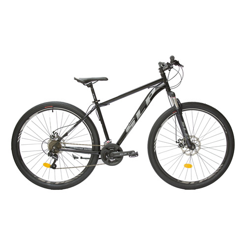 Mountain bike SLP 5 Pro R29 18" 21v frenos de disco mecánico cambios SLP color negro con pie de apoyo  