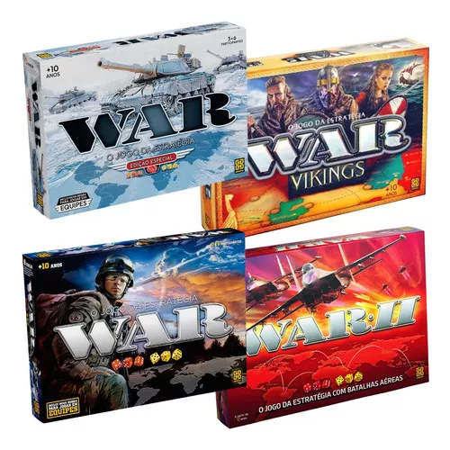 Jogo War Edição Especial Pack - Grow