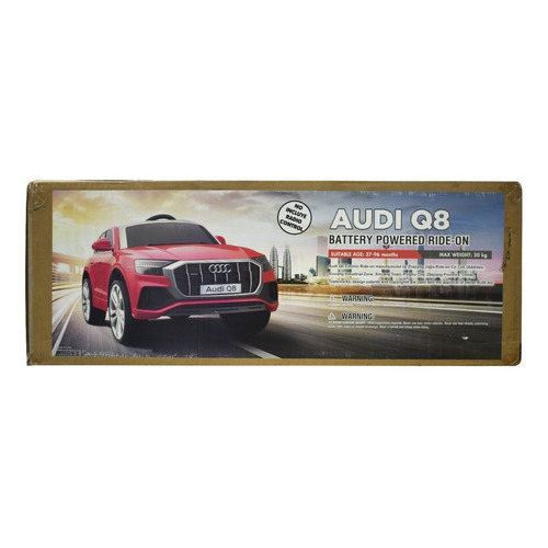 Audi Q8 Vehiculo Montable Rojo 6v Feber Cd