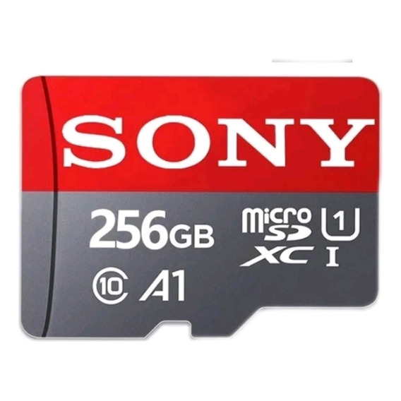 Memoria Micro Sd Marca Sony 256gb Clase 10 Alto Rendimiento 