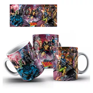 Caneca X-men + Caixinha Opção 01