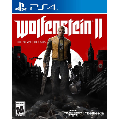 Juego Playstation Wolfenstein 2 The New Colossus Ps4 