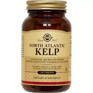 Kelp North Atlantic Solgar X250 - Unidad a $488