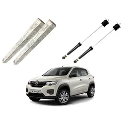  Par Amortecedor Traseiro Kwid 1.0 2017 A 2019