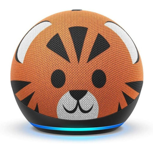 Alexa Echo Dot 4 Kids 2022 Asistente Amazon Alexa Para Niños Color Tigre
