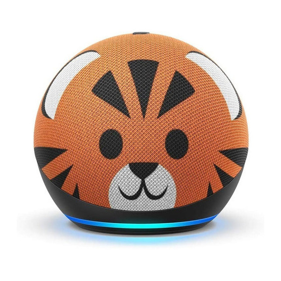 Alexa Echo Dot 4 Kids 2022 Asistente Amazon Alexa Para Niños Color Tigre