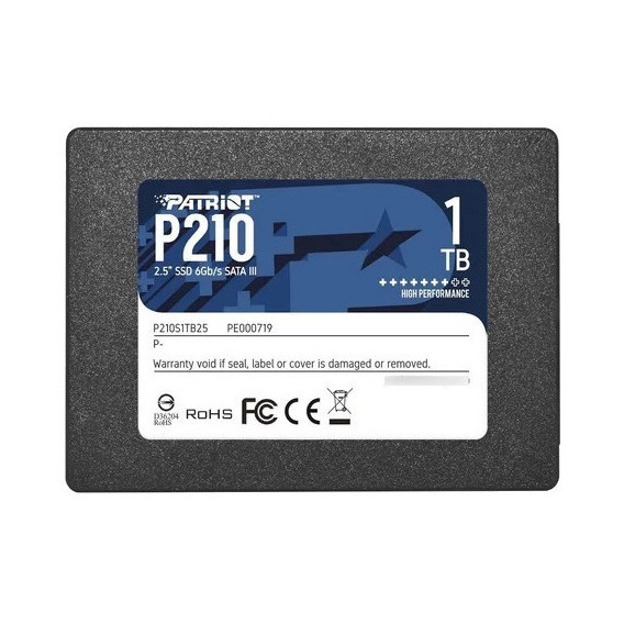 Disco Solido Ssd Patriot P210 1tb  Sata 3 Gamer Pc Notebook 