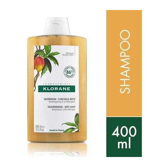 Shampoo Klorane Mango Nutricion X 400 Ml