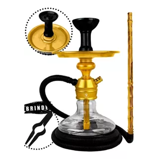 Narguile Triton Zip Completo Hookah Vaso Transparente Barato