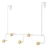Soporte colgante para accesorios Umbra, blanco, con 5 ganchos