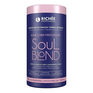 Richée Nano Botox Soul Blond - Repositor De Massa 1 Kg Fragrância Do Tratamento Perfume Cor De Cabelo Qualquer