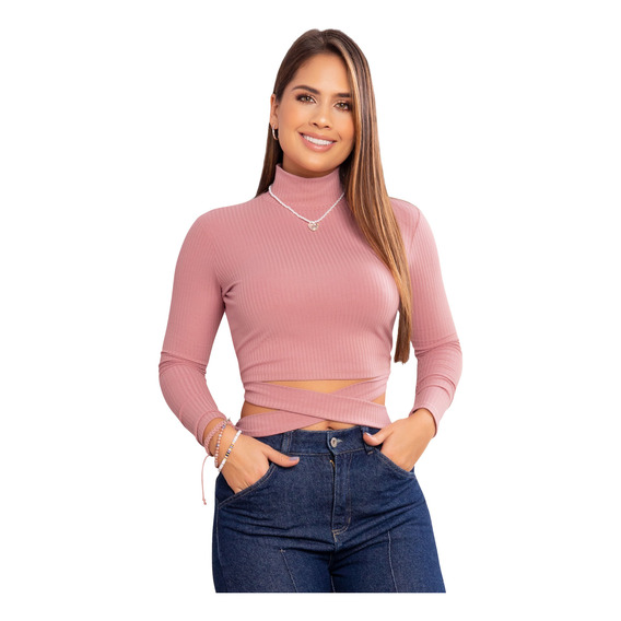 Blusa Mujer Rosa Atypical 78627