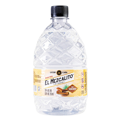 Licor De Caña El Mezcalito Horchata 750 Ml