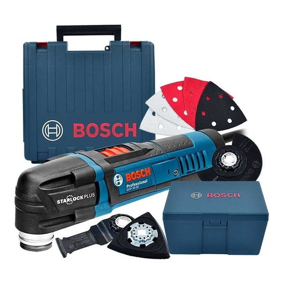 Multiherramienta Renovator Bosch Gop 30-28 + Accesorios