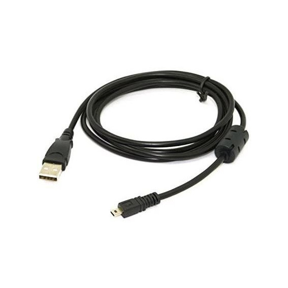 Cable Cablecc Usb Para Nikon Slr Coolpix, Negro