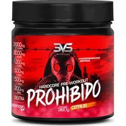 Pré Treino Prohibido 360g - Sabor: Citrus - Fórmula Exclusiva Com Creatina, Beta Alanina, Taurina, Cafeína, Arginina, L-tirosina, Palatinose E L-alanina no Mercado Livre com oferta e cupom de desconto