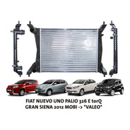 Radiador Fiat Nuevo Uno/palio 326 E Torq/gransiena2012/mobi