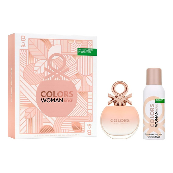 Benetton Color Rose Edt 80ml Perfume Para Mujer