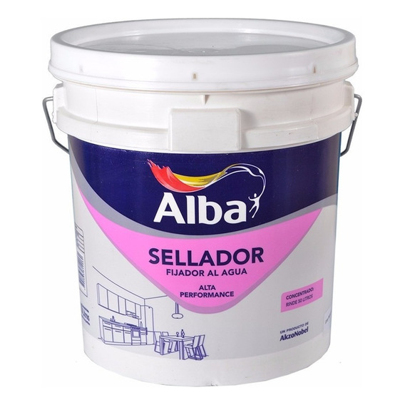 Sellador Fijador al Agua - Alta Performance Alba 10 Litros