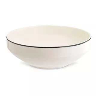 Bowl De Porcelana Sakura Negro 