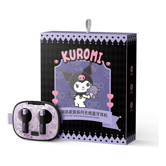 Auriculares Inalámbricos Bluetooth Kuromi Sanrio Characters