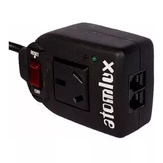 Protector De Tension Tv Audio Hogar Atomlux + Tel + Led