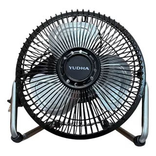 Ventilador 15 Cm Mesa/escritorio Aspas Y Estructura Metal