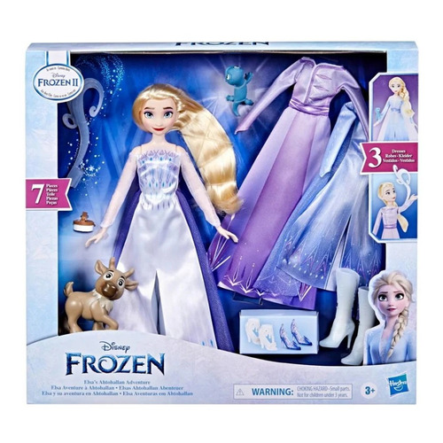 Muñeca Hasbro Disney Frozen Elsa Y Su Aventura En Ahtohallan