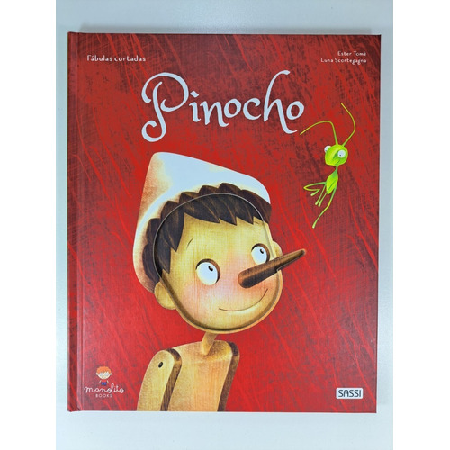 Pinocho - Libro Infantil Grande Tapa Dura - Fabulas Cortadas