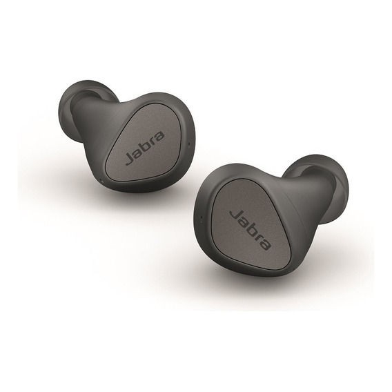 Audífonos in-ear Jabra Elite 4 Dark Grey con bluetooth, color gris.