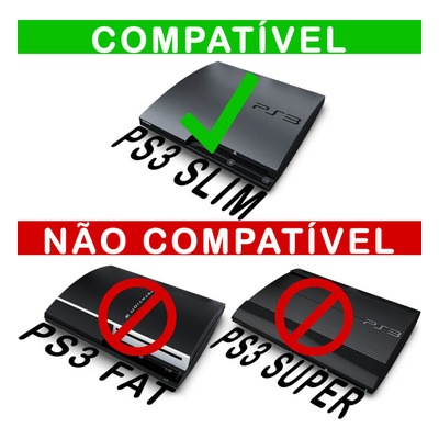 Capa Para Ps3 Slim Anti Poeira - Modelo 032