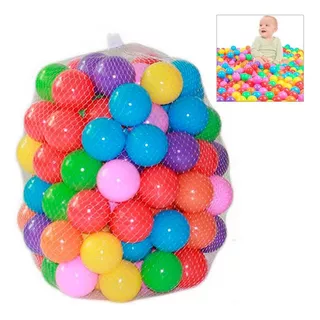 Pack 400 Pelotas Plásticas Para Piscina Colores 7cm - Ar