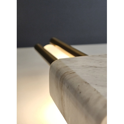 Aplique Pared Parker 19204 Oro Led 12w Deco Moderno Cie