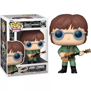 Funko Pop John Lennon Com Jaqueta Militar 246 Rocks Beatles