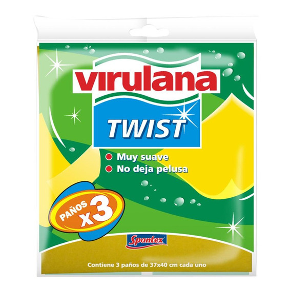 Virulana Paño Twist X3 