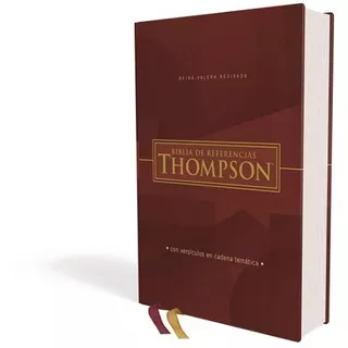 Biblia De Referencia Rvr Thompson Tapa Dura, De Thompson. Editorial Vida, Tapa Dura En Español, 2023
