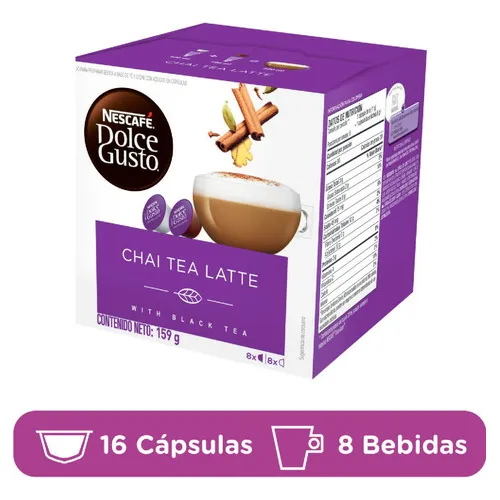 Capsulas Dolce Gusto Chai Tea MercadoLibre