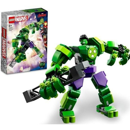 Lego Marvel Armadura Robotica De Hulk 138 Piezas