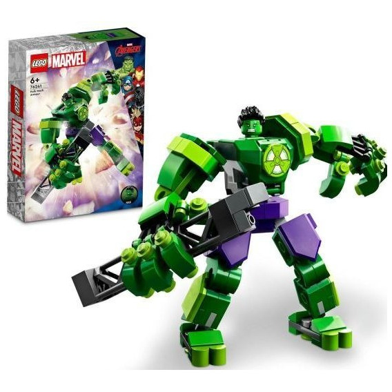 Lego Marvel Armadura Robotica De Hulk 138 Piezas
