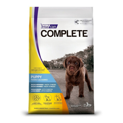 Vital Can Complete Cachorro Raza Med/gde - 3 Kg