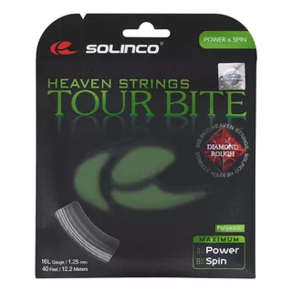 Corda Solinco Tour Bite, Diamante En Bruto, 16 L, 1,25 Mm, Individual