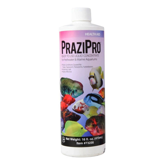 Prazipro Hikari 16 Onzas 473 Ml Elimina Parasitos De Peces