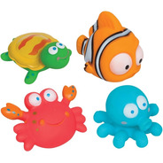 Brinquedo Infantil Banho Bebê Bichinhos Oceano Nemo Buba