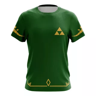 Camiseta Dry Fit Zelda Botw  V2 Geek Gamer Nerd Env1