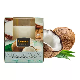 Lumar Aromatic Vela En Vaso Decoracion - Coco 125g