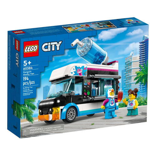 Lego® City - Furgoneta-pingüino De Granizadas (60384) Cantidad De Piezas 194