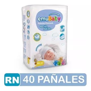 Pañales Emubaby Premium Recién Nacido 40 U